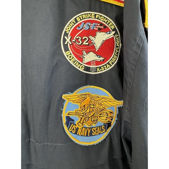 Boeing Joint Strike Fighter X-32A First Flight JSF Jacket  Patches And Pins - Picture 4 of 14